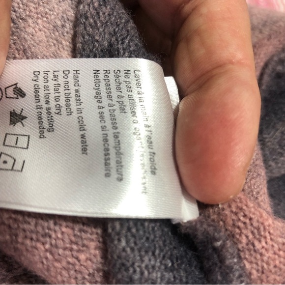 CHARLIE B Pink and Gray Knit Top - Picture 7 of 11